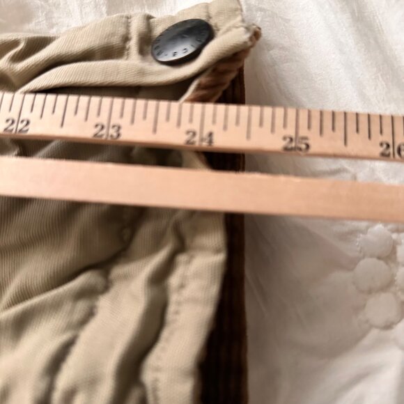 Nautica Mens Detachable Flannel Lining Zip/Snap Up Chore Barn Coat SZ L Tan - Picture 6 of 16